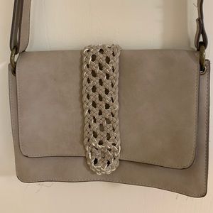 Beige Satchel